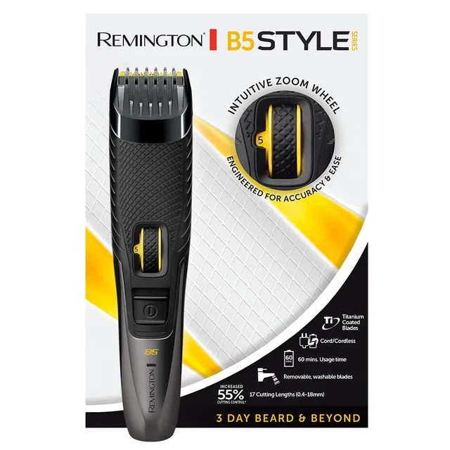 remington-style-series-b5-mb5000-regolabarba-con-17-lunghezze-0-4-18-mm-lame-in- image 1