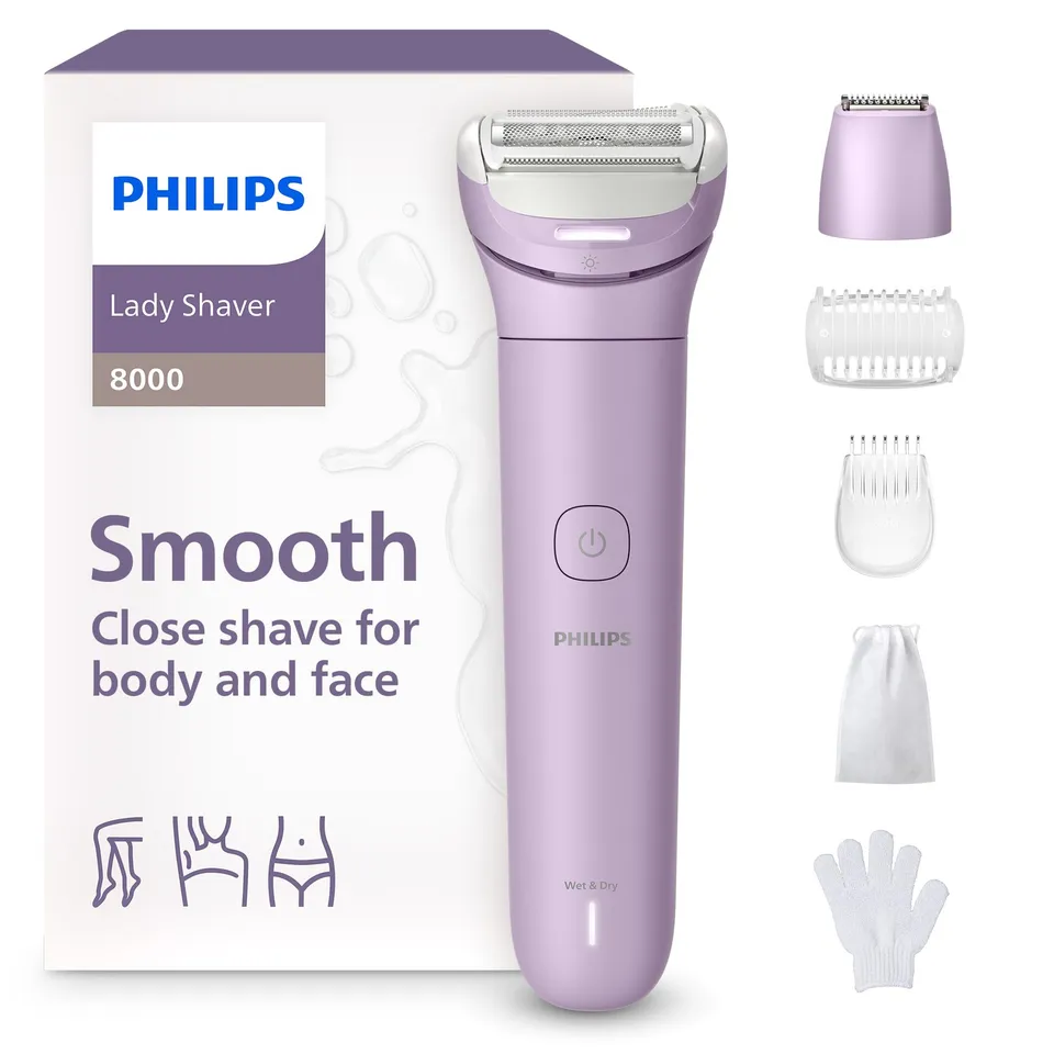 philips-lady-shaver-serie-8000-brl149-00-rasoio-elettrico-da-donna-senza-filo-we image 1