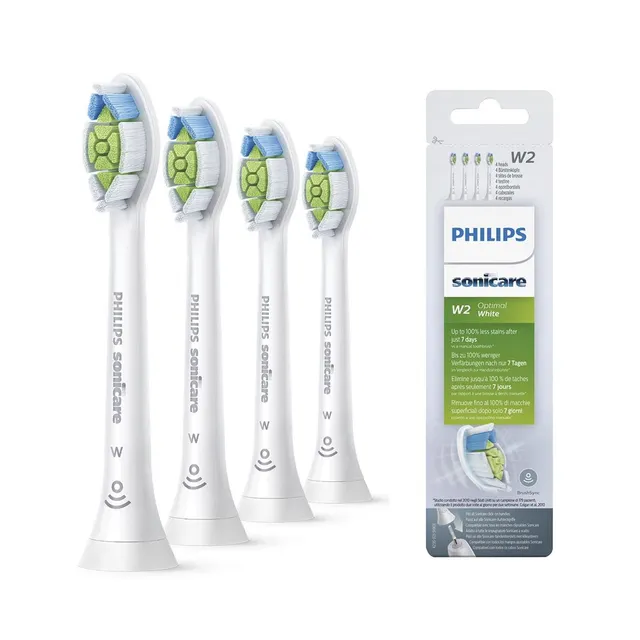 philips-sonicare-w2-optimal-white-hx6064-10-testine-di-ricambio-con-rfid-4-pezzi image 1