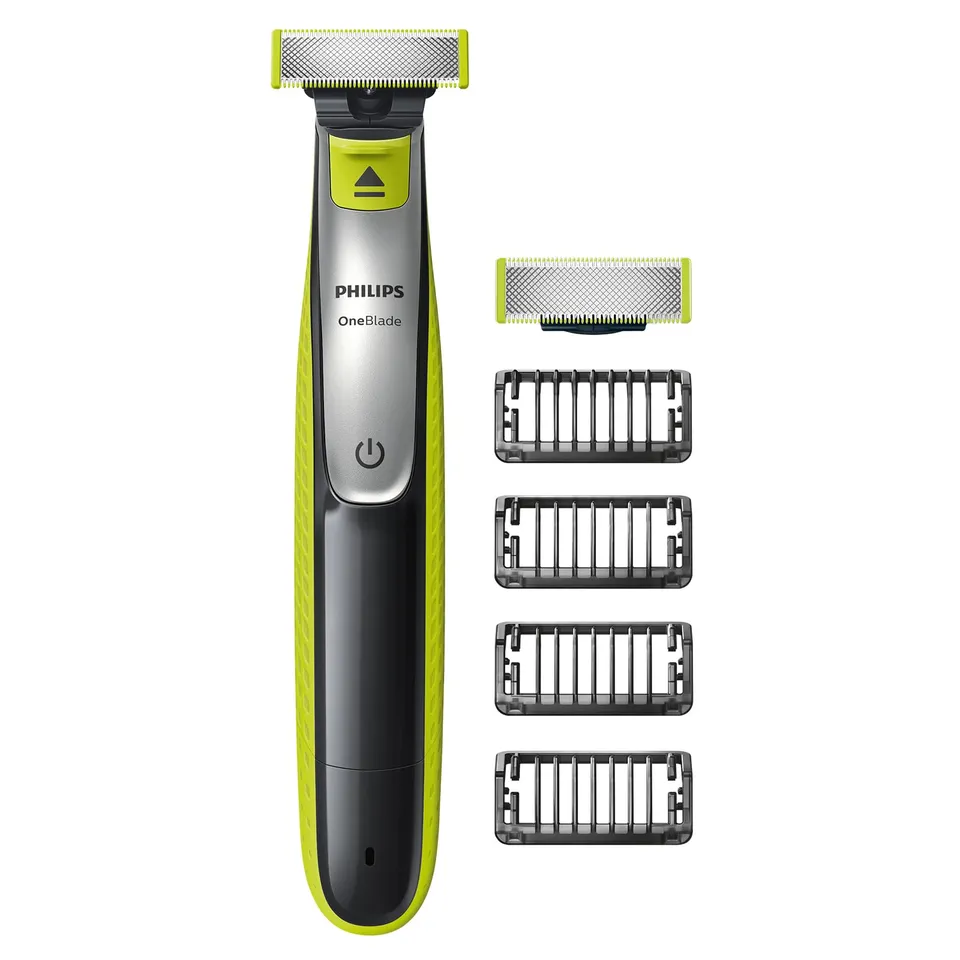 philips-qp2530-30-oneblade-rade-regola-e-rifinisce-con-4-pettini-regolabarba-e-1 image 1