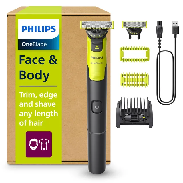 philips-oneblade-360-face-body-qp4631-30-regolabarba-elettrico-ibrido-con-lama-f image 1
