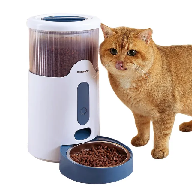 panasonic-cp-jnf01-w-dosatore-di-cibo-smart-per-gatti-e-cani-mangiatoia-automati image 1