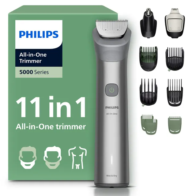 philips-multigroom-serie-5000-mg5951-15-rifinitore-all-in-one-11-in-1-per-barba- image 1