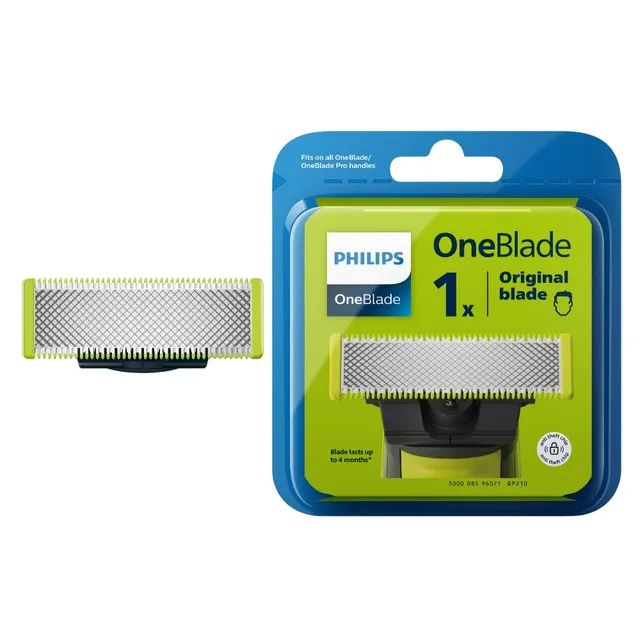 philips-oneblade-qp210-50-1-lama-di-ricambio-in-acciaio-inossidabile-compatibile image 1