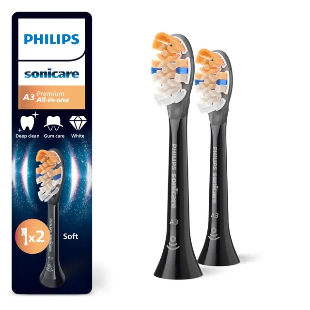 philips-sonicare-a3-premium-all-in-one-hx9092-88-confezione-2x-testine-di-ricamb image 1