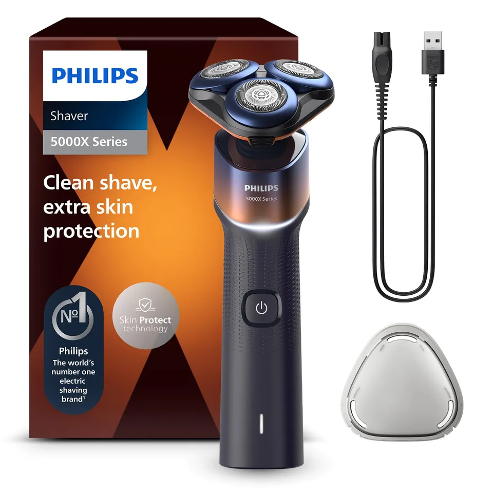 philips-shaver-5000x-series-x5012-00-rasoio-elettrico-wet-and-dry-tecnologia-ski image 1