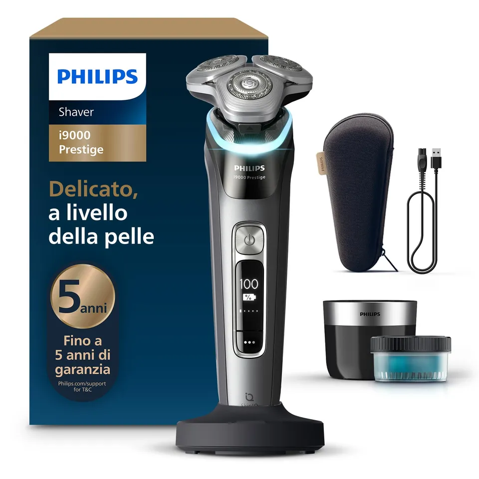 philips-shaver-i9000-prestige-xp9202-30-rasoio-elettrico-wet-dry-con-skin-iq-tri image 1