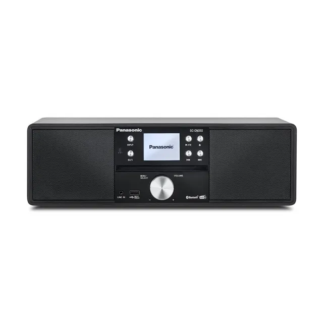 panasonic-sc-dm202eg-k-micro-hi-fi-compatto-con-cd-radio-dab-fm-usb-e-bluetooth- image 1