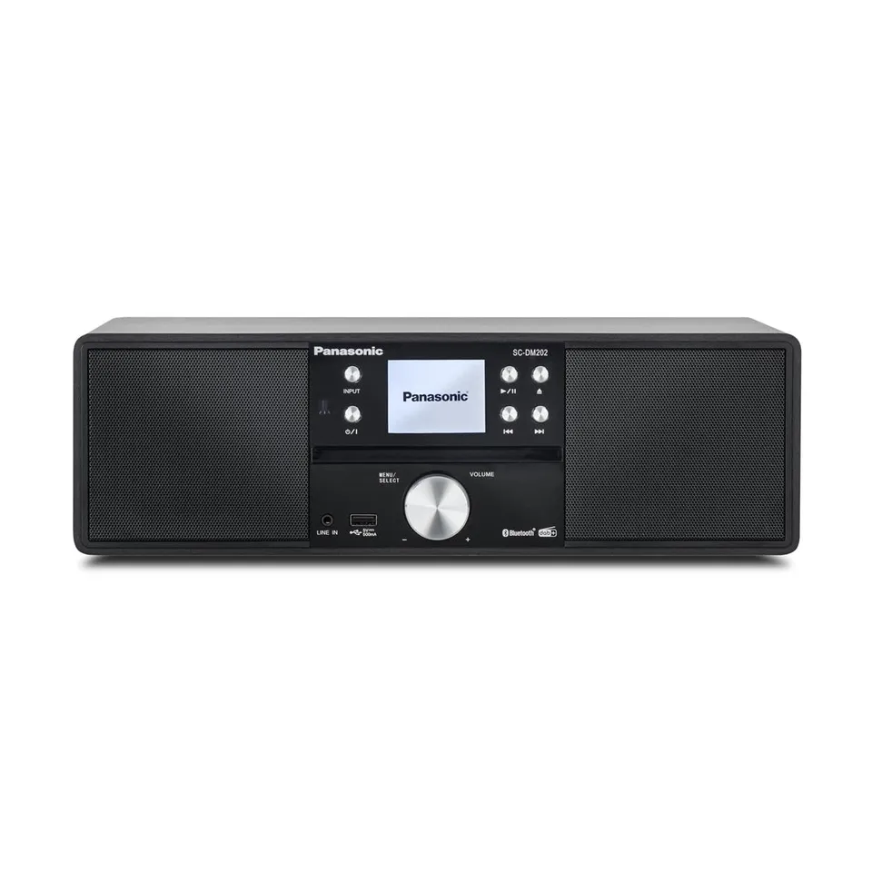 panasonic-sc-dm202eg-k-micro-hi-fi-compatto-con-cd-radio-dab-fm-usb-e-bluetooth- image 1