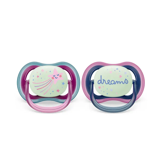 philips-avent-ultra-air-scf376-14-ciuccio-traspirante-per-bambini-6-18-mesi-senz image 1