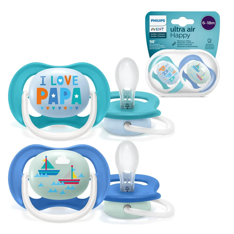 philips-avent-ultra-air-scf080-03-pack-2-ciucci-traspiranti-6-18-mesi-tettarella image 1