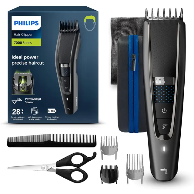 philips-hairclipper-serie-7000-hc7650-15-regolacapelli-senza-filo-con-tecnologia image 1