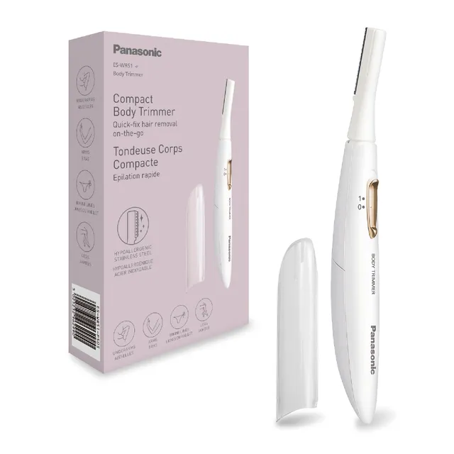 panasonic-es-wr51-epilatore-rasoio-compatto-da-donna-a-secco-con-testina-flessib image 1