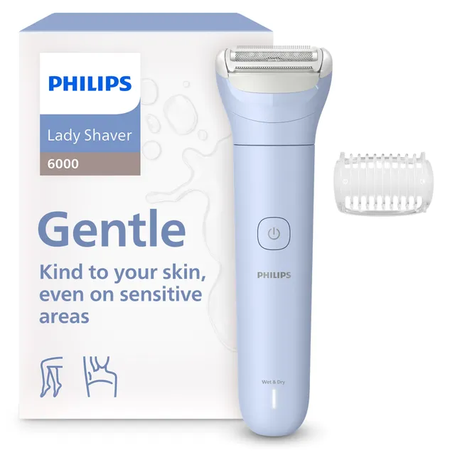 philips-lady-shaver-serie-6000-brl127-00-rasoio-elettrico-donna-senza-filo-wet-d image 1
