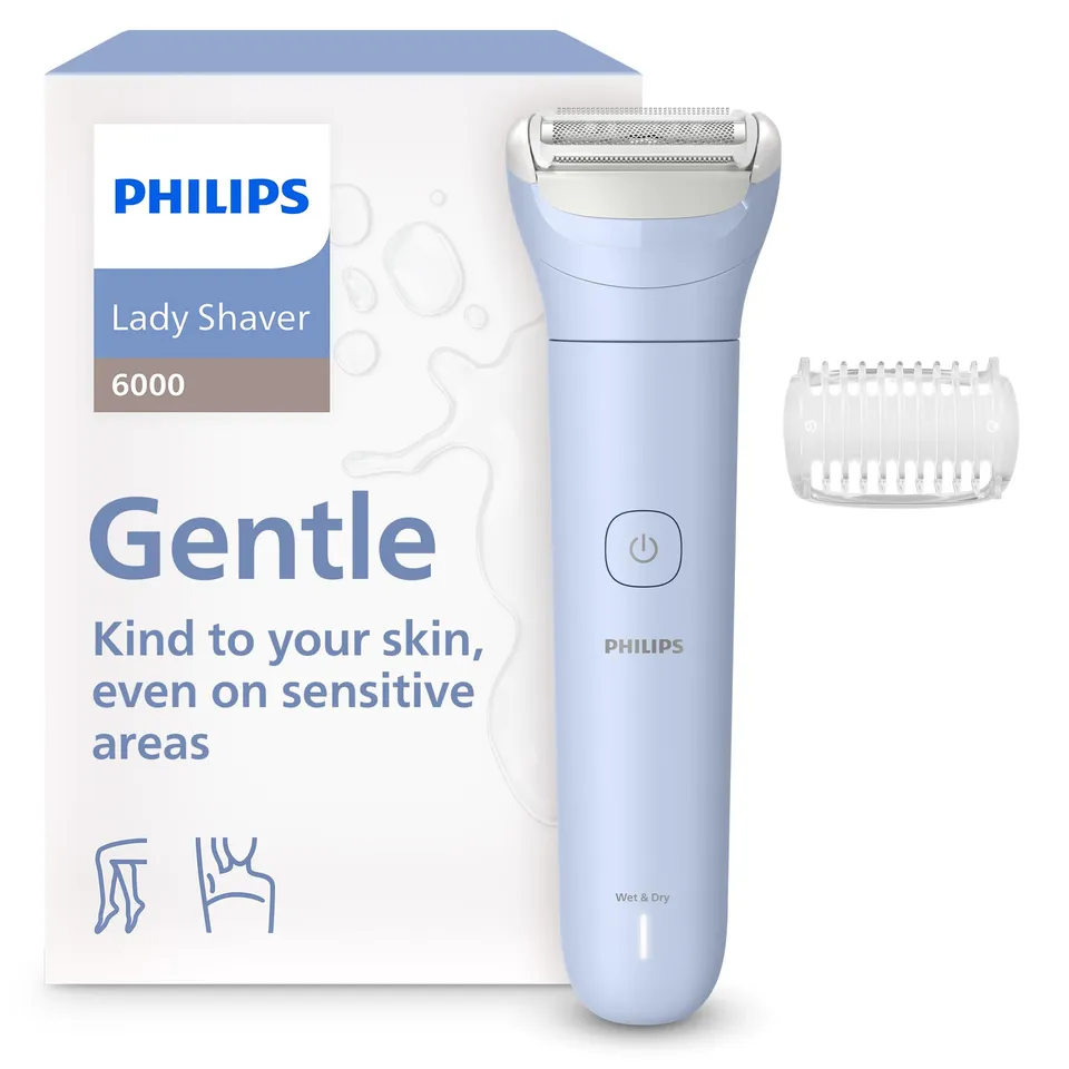philips-lady-shaver-serie-6000-brl127-00-rasoio-elettrico-donna-senza-filo-wet-d image 1
