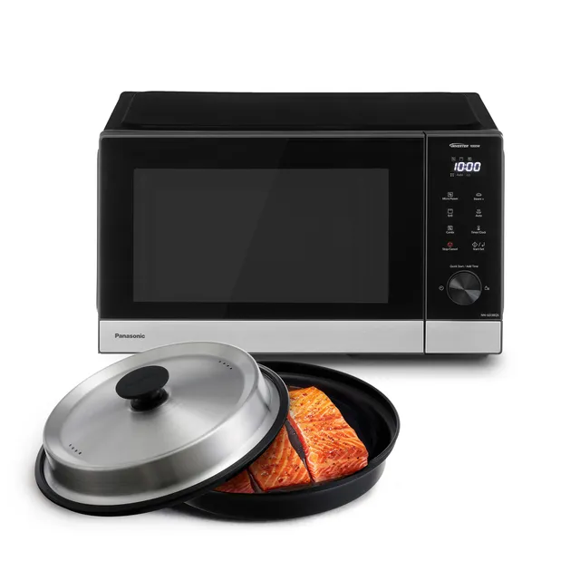 panasonic-nn-gd38qsepg-forno-a-microonde-grill-29l-con-teglia-steam-1000w-invert image 1