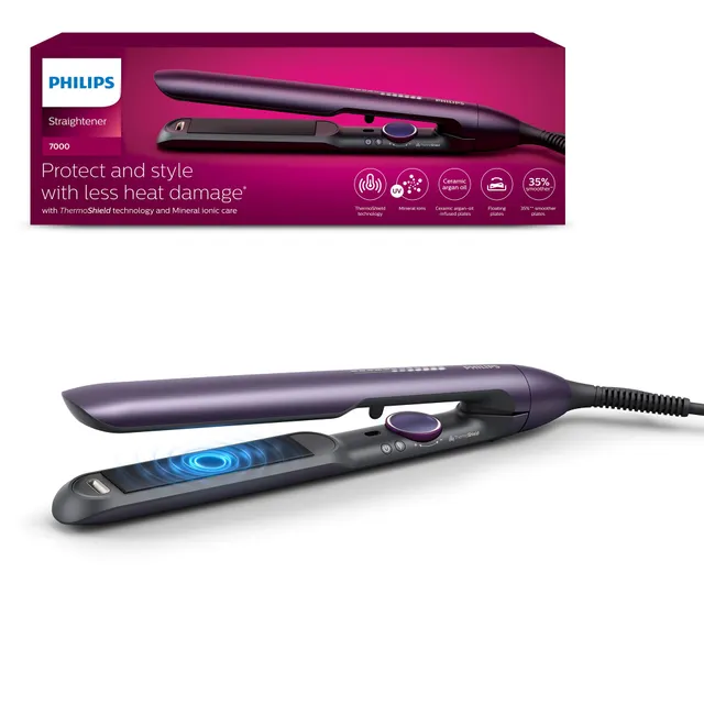 philips-serie-7000-bhs732-00-piastra-per-capelli-con-tecnologia-thermoshield-tra image 1