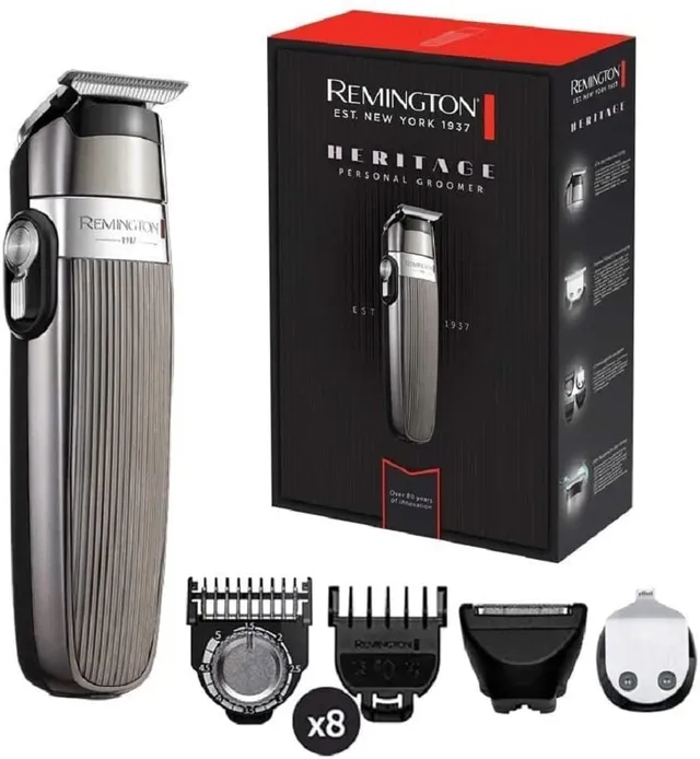 remington-pg9100-heritage-multigroomer-rasoio-elettrico-multiuso-corpo-barba-e-c image 1