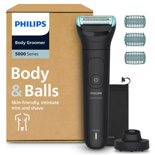 philips-bodygroom-serie-5000-bg5485-30-rifinitore-e-rasoio-per-il-corpo-uomo-con image 1