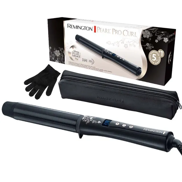 remington-ci9533-pearl-digital-ferro-arricciacapelli-conico-32-mm-con-rivestimen image 1