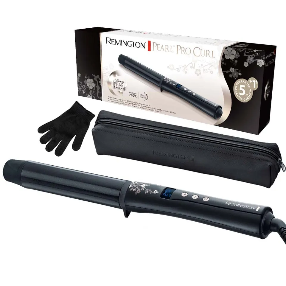 remington-ci9533-pearl-digital-ferro-arricciacapelli-conico-32-mm-con-rivestimen image 1