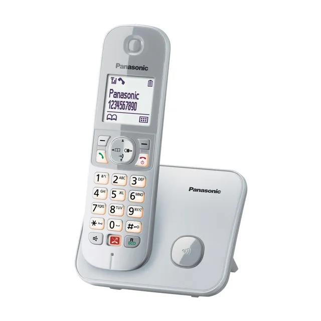 panasonic-kx-tg6851jts-telefono-cordless-digitale-con-blocco-chiamate-suoneria-d image 1
