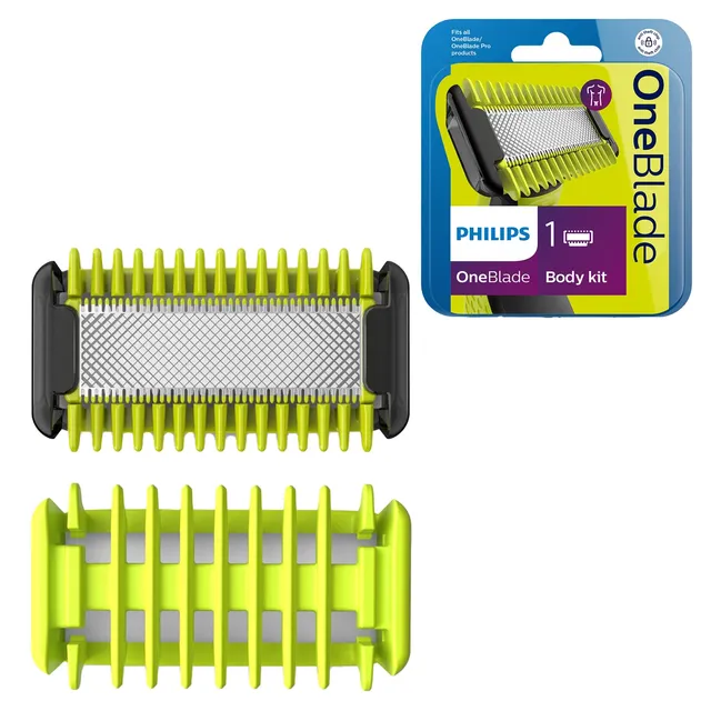 philips-oneblade-qp610-50-lama-face-body-kit-corpo-con-pettine-3-mm-e-guaina-pro image 1