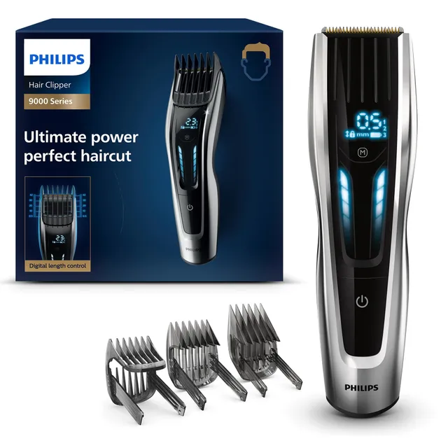 philips-hc9450-15-serie-9000-regolacapelli-con-pettini-motorizzati-lame-in-titan image 1