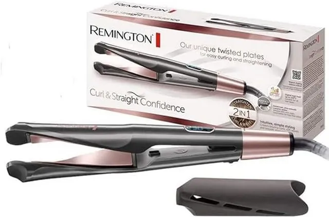 remington-s6606b-curl-straight-confidence-2in1-multistyler-piastra-per-capelli-e image 1