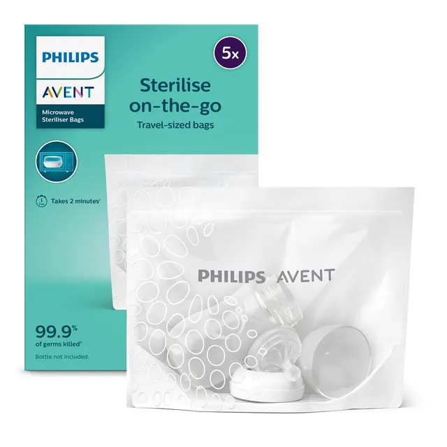 philips-avent-scf297-05-buste-per-sterilizzazione-a-vapore-al-microonde-5-buste- image 1