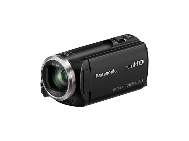 panasonic-hc-v180-videocamera-full-hd-con-zoom-intelligente-90x-sensore-mos-anel image 1