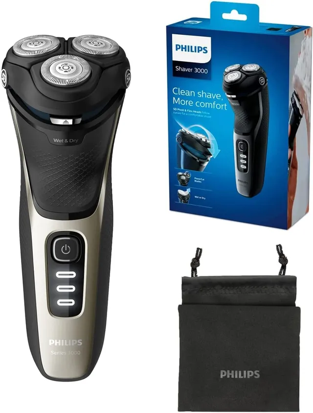 philips-serie-3000-s3230-52-rasoio-elettrico-wet-dry-con-testine-pivot-flex-5d-r image 1
