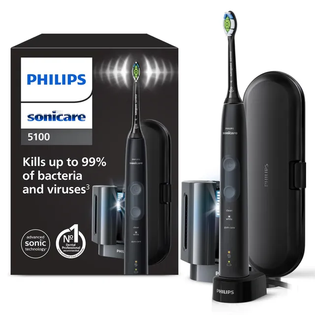 philips-sonicare-protectiveclean-5100-hx6850-57-spazzino-elettrico-sonico-con-sa image 1