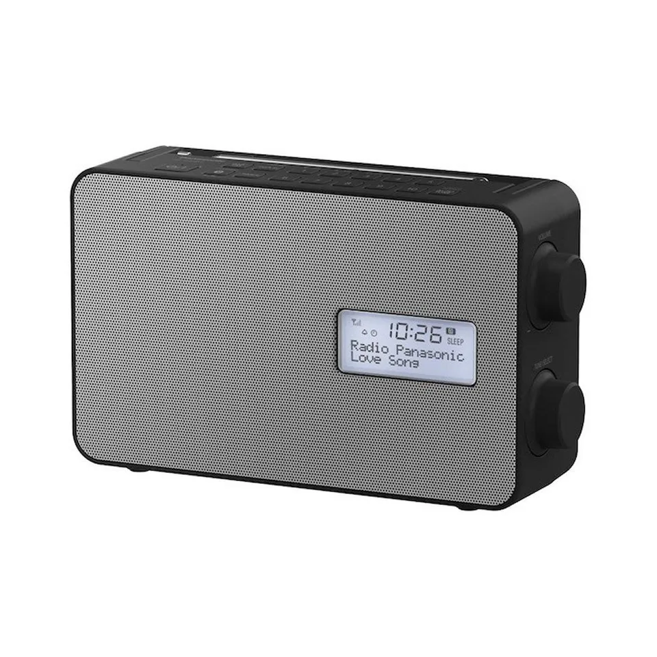 panasonic-rf-d30bteg-k-radio-dab-portatile-fm-con-bluetooth-resistente-agli-spru image 1