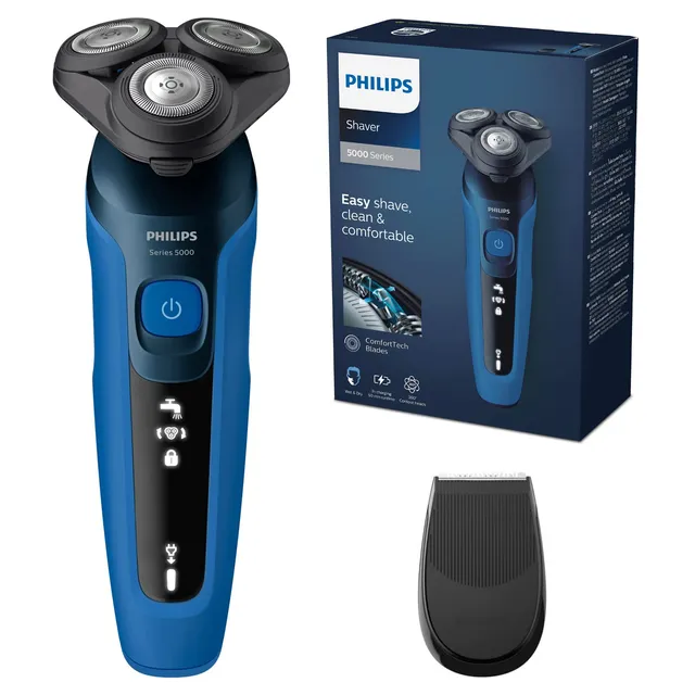 philips-s5466-18-rasoio-elettrico-serie-5000-pelle-bagnata-e-asciutta-lame-comfo image 1