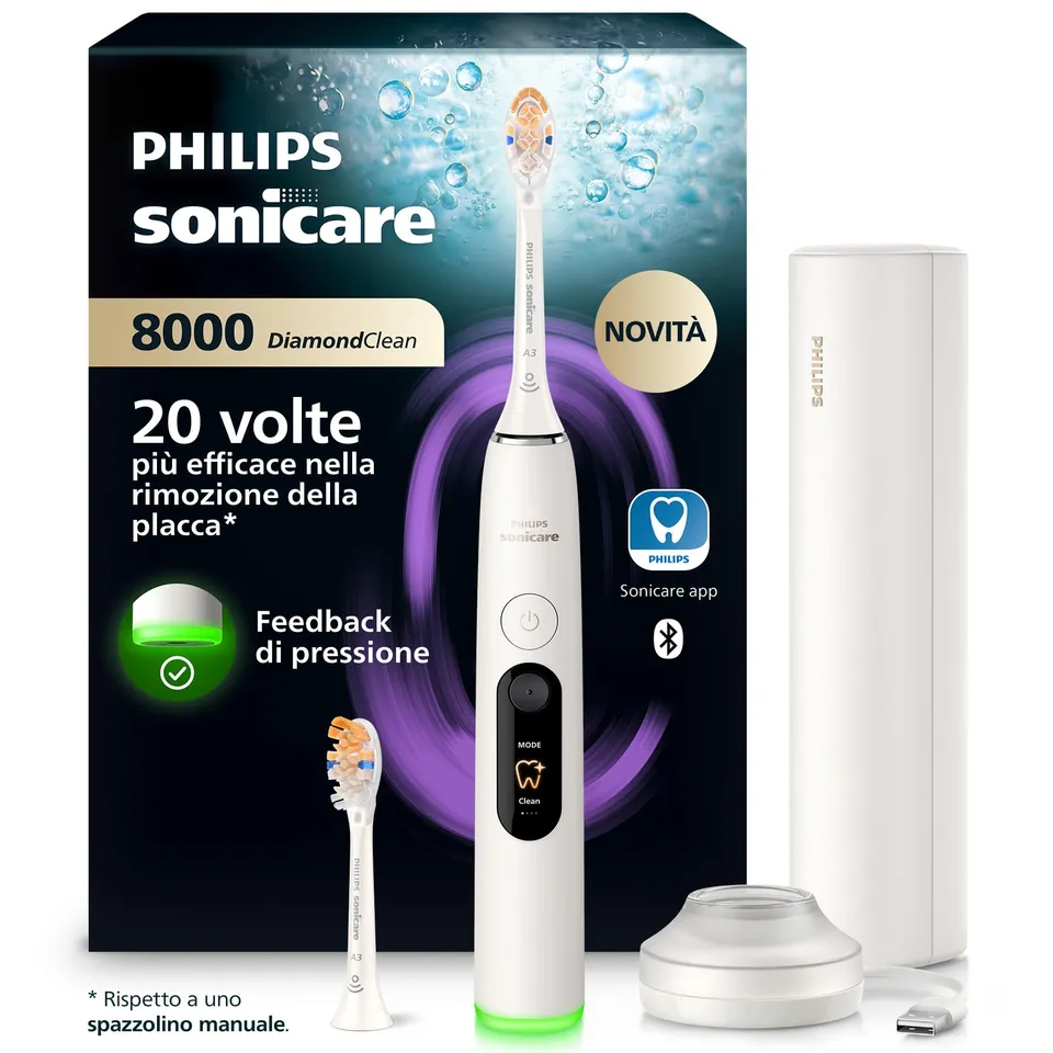 philips-sonicare-diamondclean-8000-hx8312-11-spazzino-elettrico-sonico-di-nuova- image 1