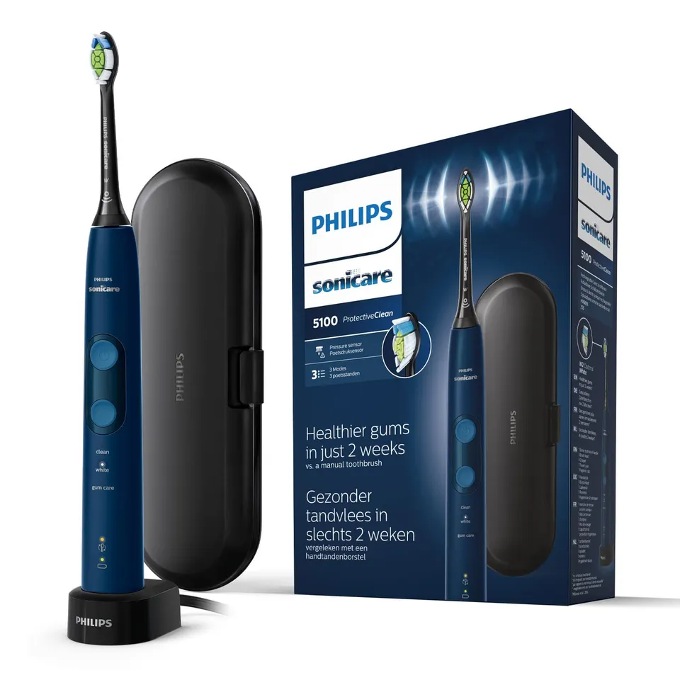 philips-sonicare-protectiveclean-5100-spazzino-elettrico-sonico-con-3-programmi- image 1