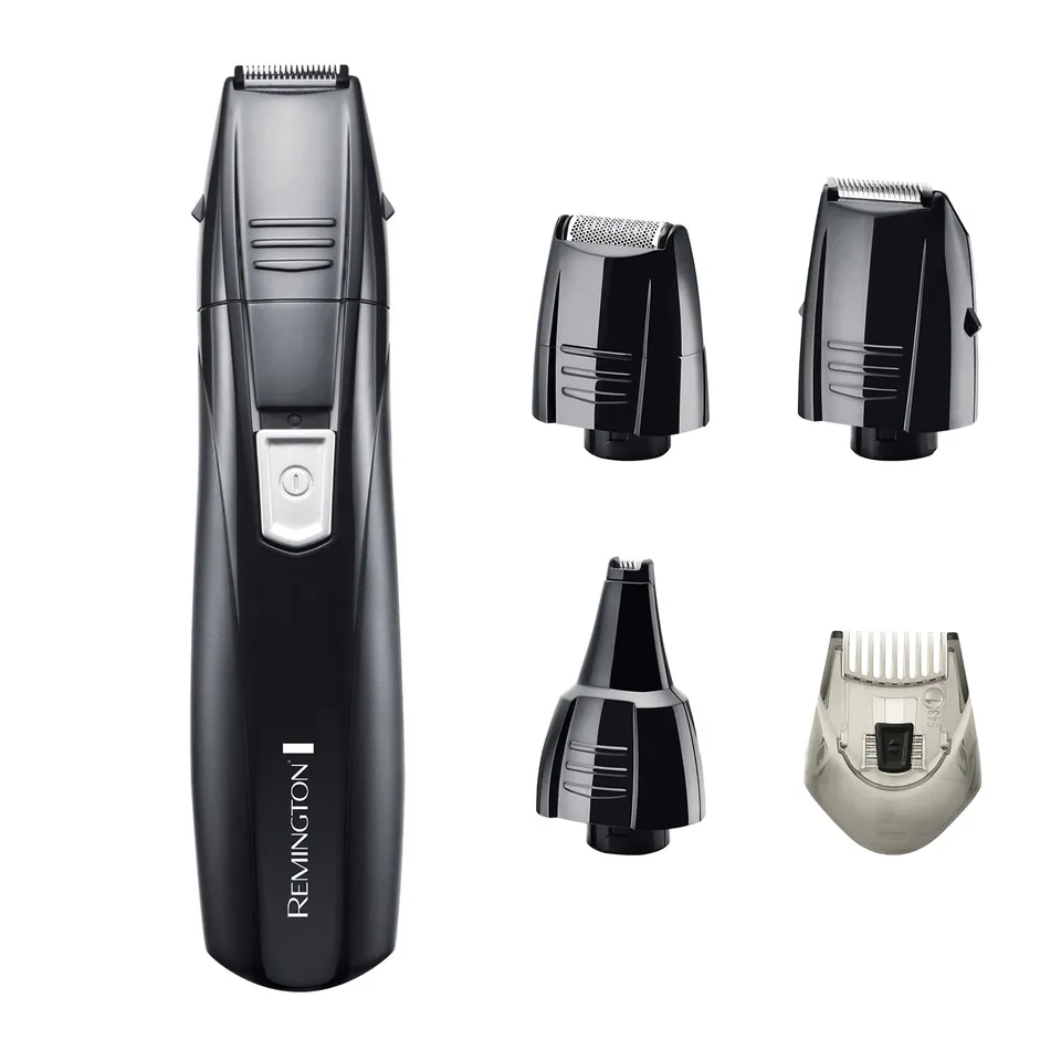 remington-pg180-rifinitore-regolabarba-e-rasoio-multiuso-a-batteria-lame-in-acci image 1