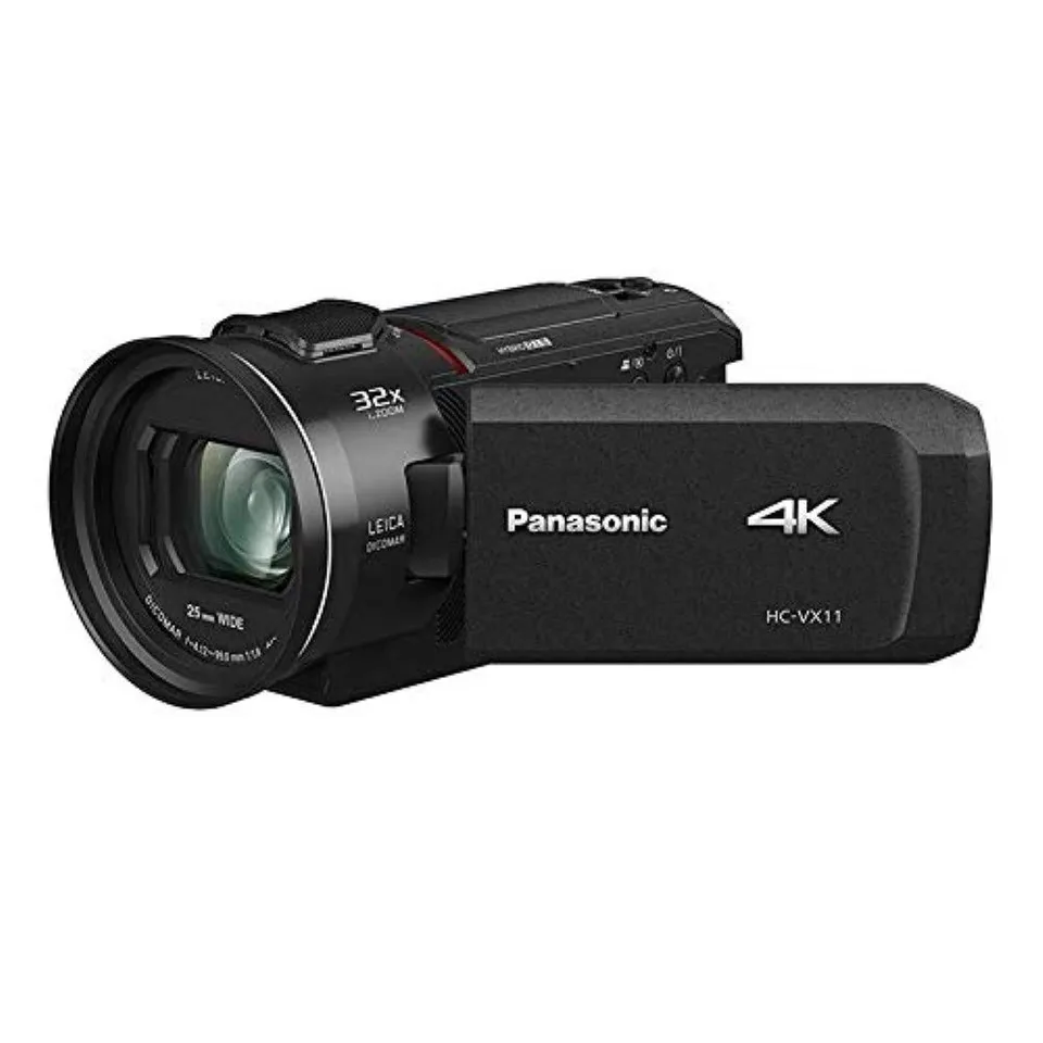 panasonic-hc-vx11eg-k-videocamera-4k-ultra-hd-con-obiettivo-leica-dicomar-zoom-o image 1