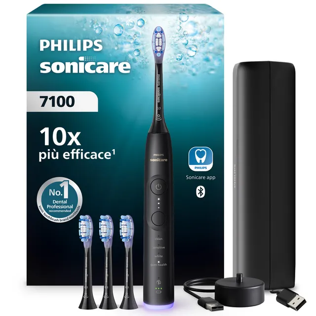 philips-sonicare-7100-hx7421-08-spazzolino-elettrico-sonico-con-app-4-modalit-e- image 1