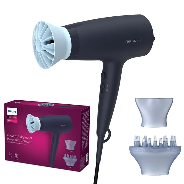 philips-serie-3000-hd360-20-asciugacapelli-a-ioni-2100-w-con-thermoprotect-beccu image 1