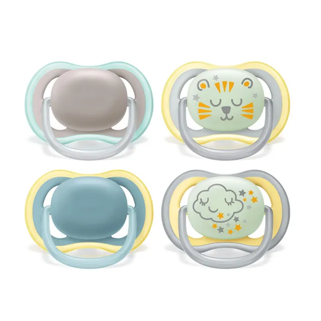 philips-avent-ultra-air-scf349-43-set-4-succhietti-2-diurni-2-fosforescenti-con- image 1