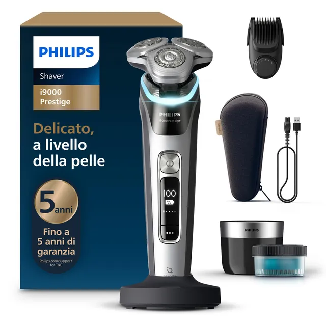 philips-shaver-i9000-prestige-xp9204-33-rasoio-elettrico-wet-dry-con-skin-iq-lif image 1