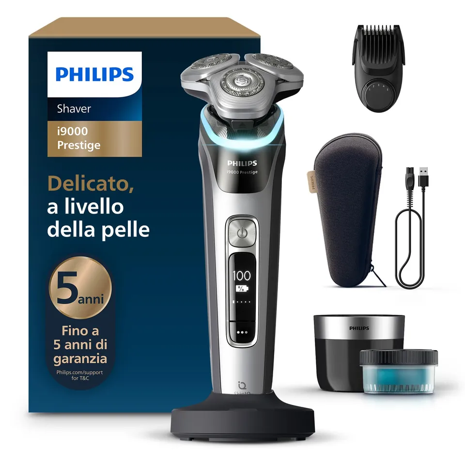 philips-shaver-i9000-prestige-xp9204-33-rasoio-elettrico-wet-dry-con-skin-iq-lif image 1