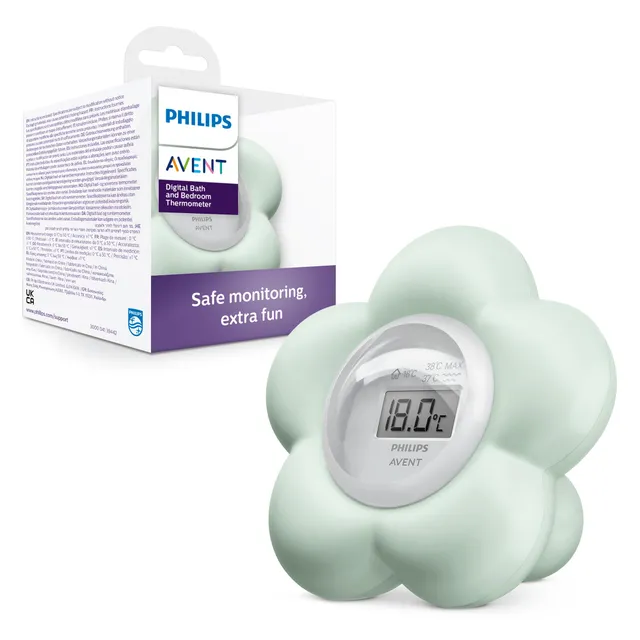 philips-avent-sch480-00-termometro-digitale-per-bagnetto-e-camera-da-letto-con-d image 1