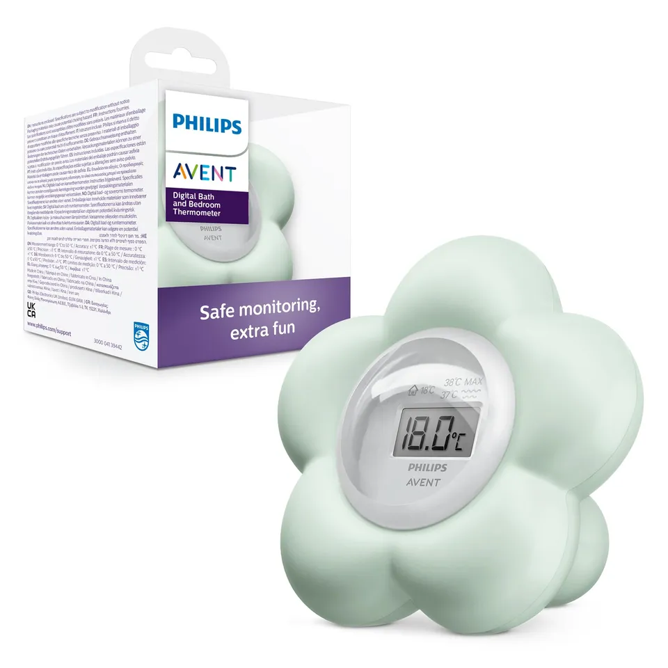 philips-avent-sch480-00-termometro-digitale-per-bagnetto-e-camera-da-letto-con-d image 1