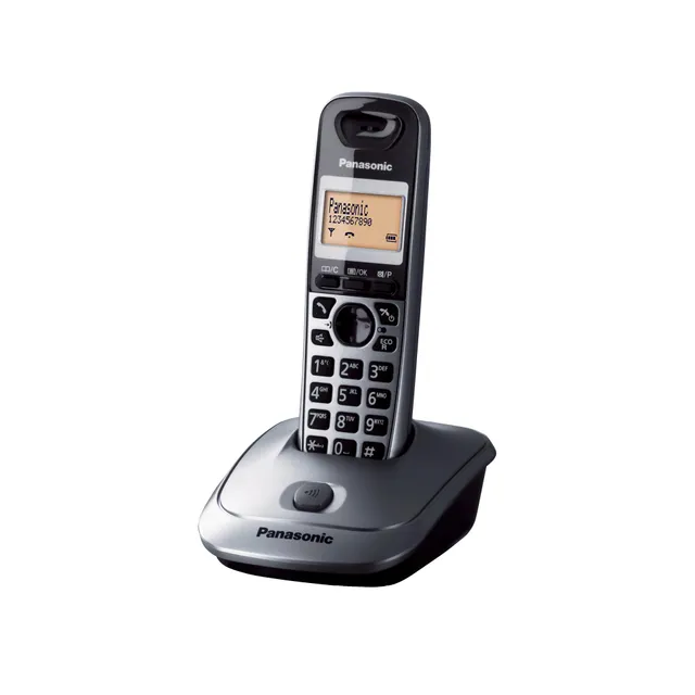 panasonic-kx-tg2511jtm-telefono-cordless-digitale-con-vivavoce-id-chiamante-rubr image 1