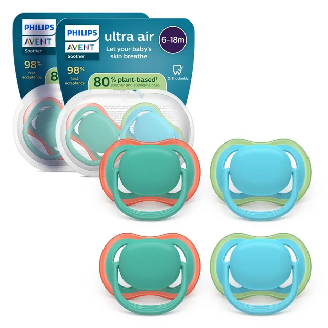 philips-avent-ultra-start-scf087-24-ciuccio-ortodontico-in-silicone-per-neonati- image 1