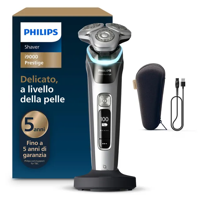philips-shaver-i9000-prestige-xp9204-10-rasoio-elettrico-wet-dry-uomo-con-tecnol image 1