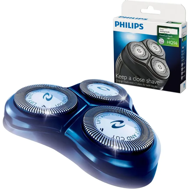 philips-hq56-50-testine-di-rasatura-di-ricambio-originali-per-rasoi-hq4xx-hq5xx- image 1